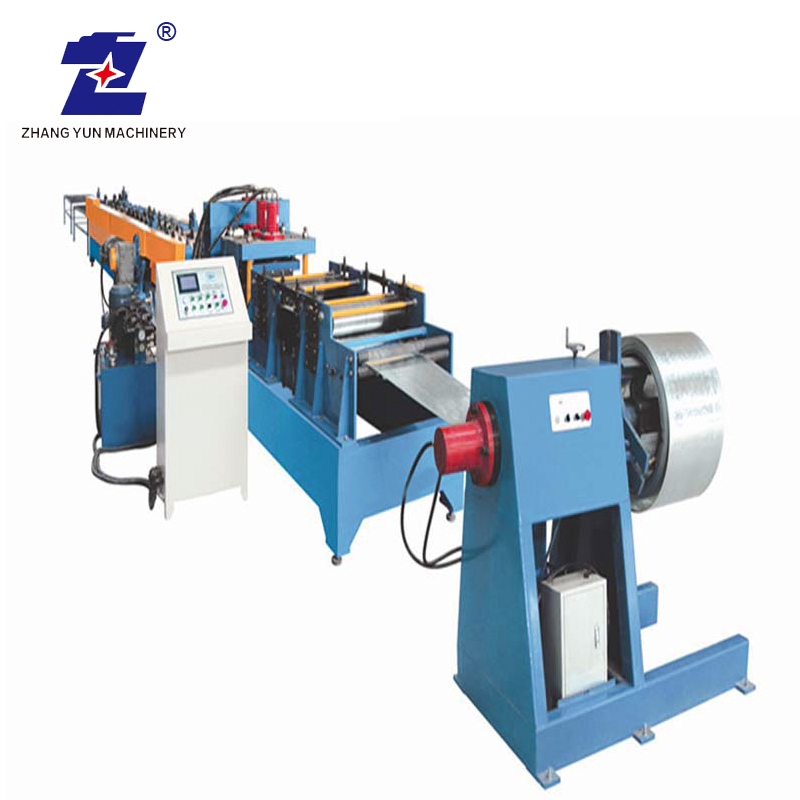 高精度有用なCZ型鋼製のプロファイル建築材料機械用のローリング機械