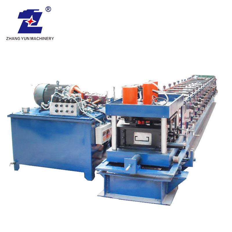高精度有用なCZ型鋼製のプロファイル建築材料機械用のローリング機械
